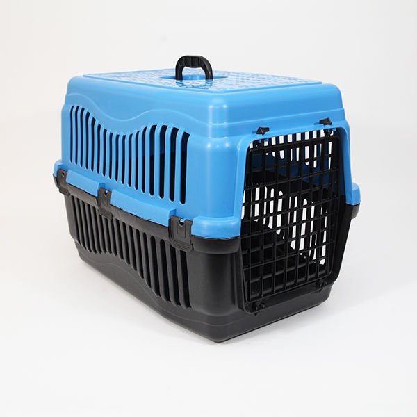 Pet Style Büyük Kedi Köpek Kafesi Mavi 63X43X45h