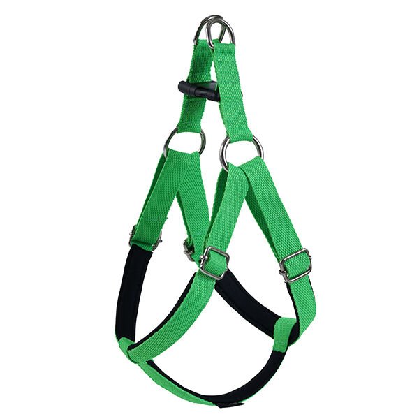 Actirex Neon Köpek Göğüs Tasması Yeşil XL 2.5x65-75 Cm