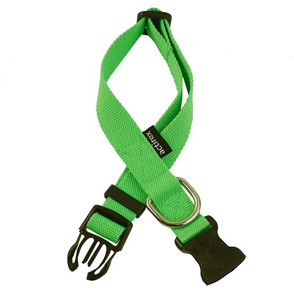 Actirex Neon Ayarlı Köpek Göğüs Tasması Yeşil M 2x50-65 Cm