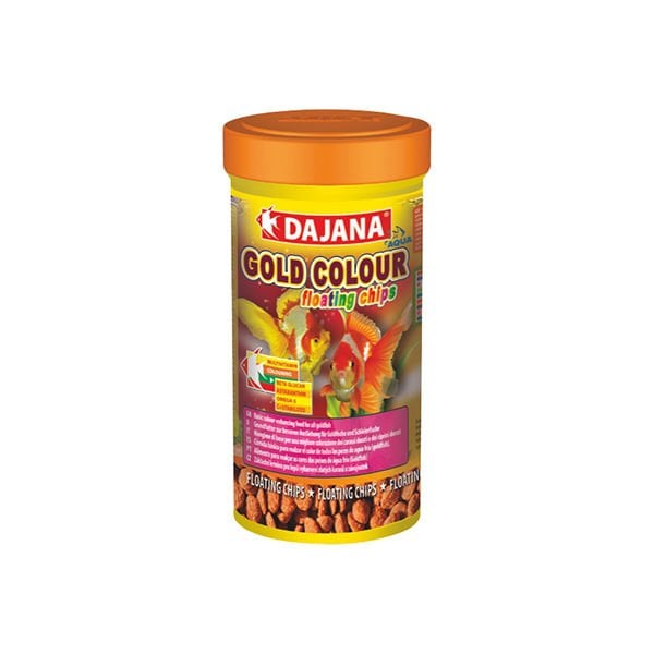 Dajana Gold Colour Floating Chips Akvaryum Balık Yemi 100 Ml 40 Gr