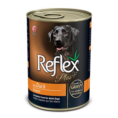 Reflex Plus Ördekli Yetişkin Köpek Konservesi 400 Gr