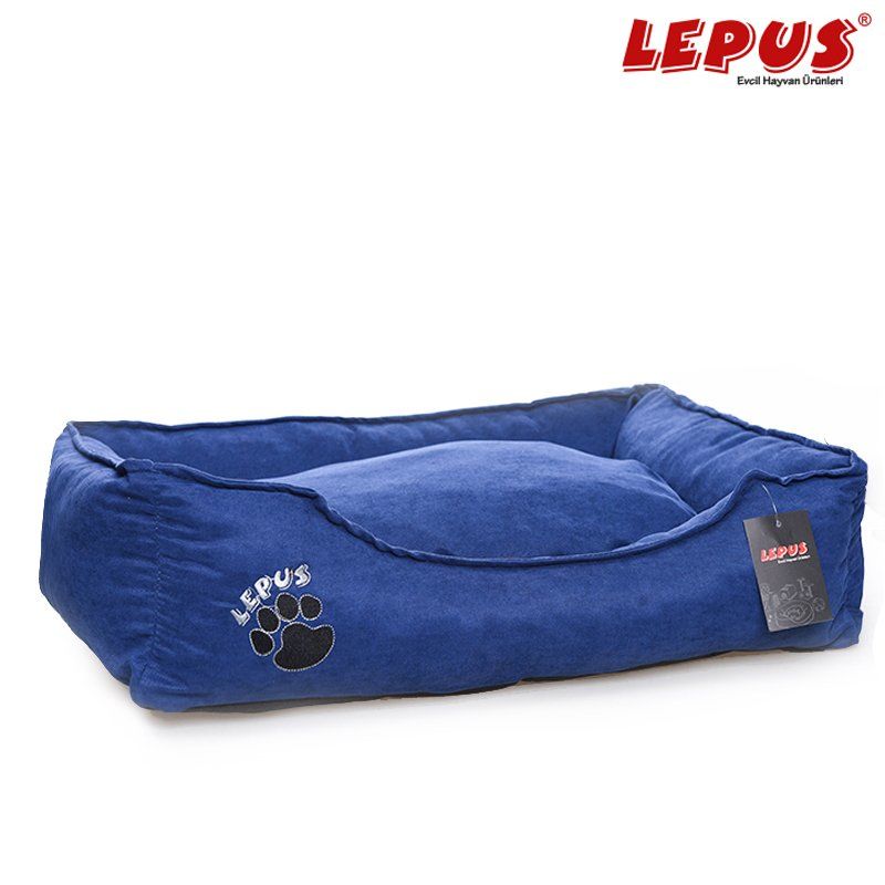 Lepus Soft Köpek Yatağı Lacivert S 49x36x20h cm