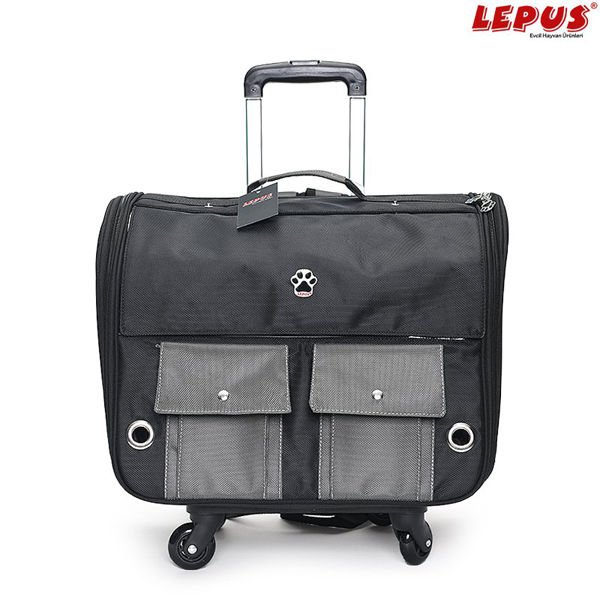 Lepus Travel Bag Kedi ve Köpek İçin Taşıma Çantası Siyah
