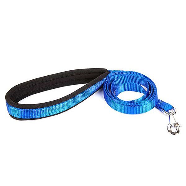 Doggie Havalı Dokuma Köpek Gezdirme Tasması Medium Mavi 1,5-160 Cm
