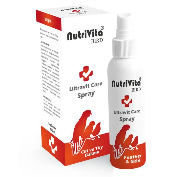 NutriVita Bird Ultravit Care Kafes Dezenfektan Spreyi 100 Ml