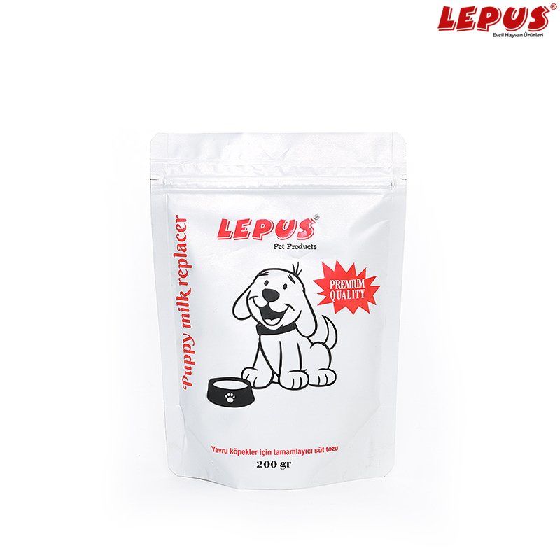 Lepus Puppy Milk Replacer Yavru Köpekler İçin Süt Tozu 200 mg