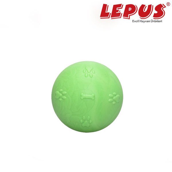 Lepus Ağız ve Diş Sağlığı İçin Küçük Top Köpek Oyuncağı Yeşil 5 cm