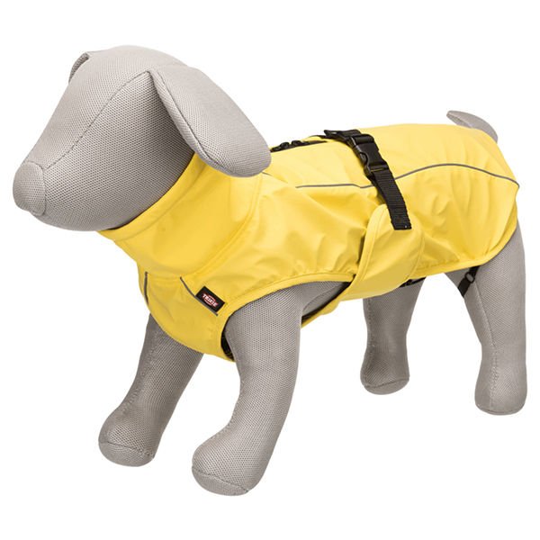 Trixie Vimy Dolgulu Ve Yansıtıcı Köpek Yağmurluk Sarı L 55 Cm