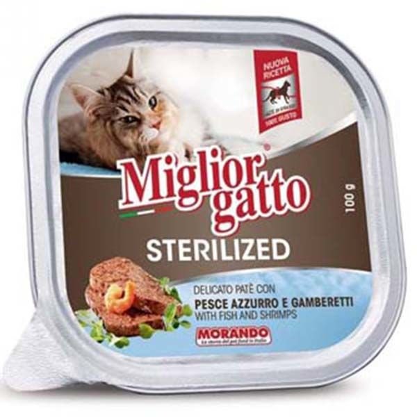 Miglior Gatto Okaynus Balık Ve Karidesli Kısırlaştırılmış Yetişkin Kedi Konservesi 100 Gr
