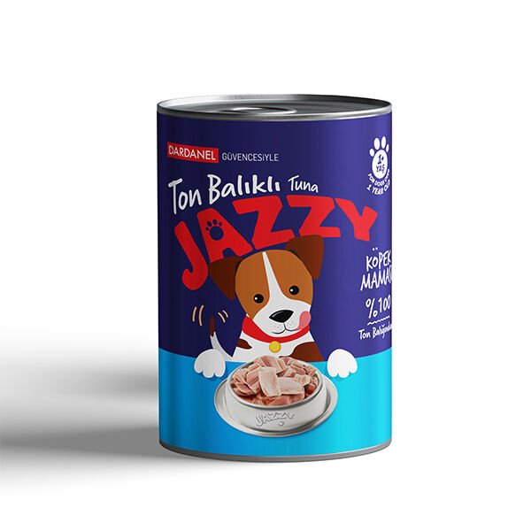 Jazzy Ton Balıklı Yetişkin Konserve Köpek Maması 400 Gr