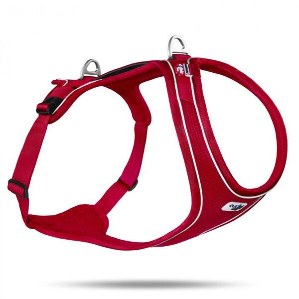 Curli Belka Comfort Harness Köpek Göğüs Tasması Kırmızı S 62-66x44 Cm