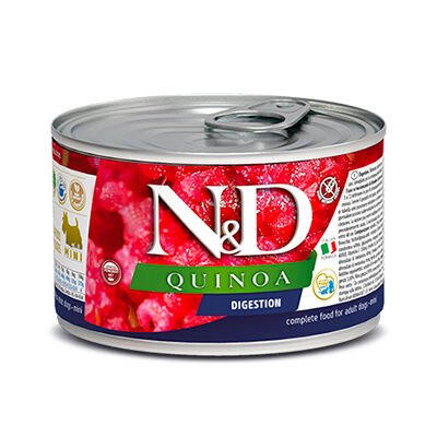 ND Quinoa Digestion Kuzu Enginar ve Rezene Köpek Konservesi 140 gr