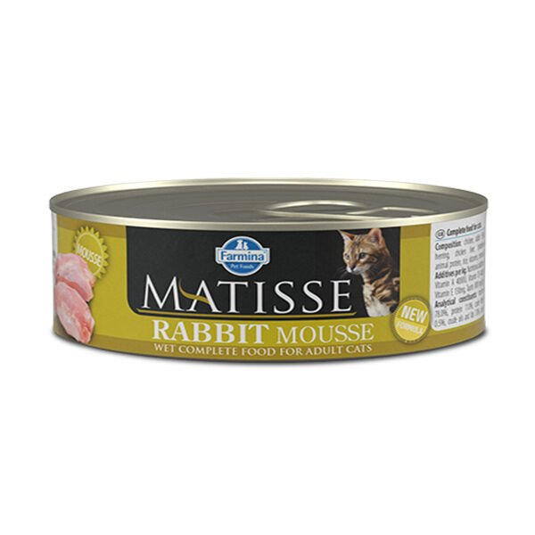Matisse Tavşanlı Kıyılmış Kedi Konservesi 85 Gr