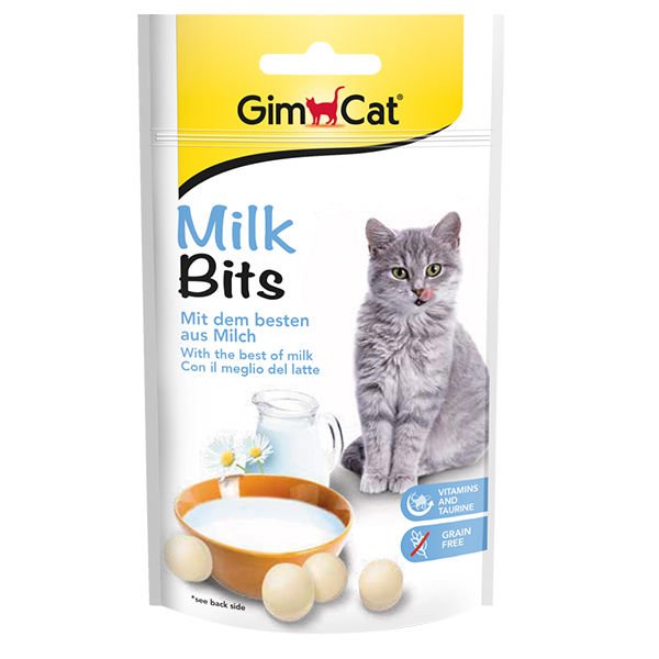 GimCat Milk Bits Sütlü Ödül Tableti 40gr