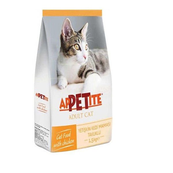 Appetite Adult Tavuklu Yetişkin Kedi Maması 1.5 Kg