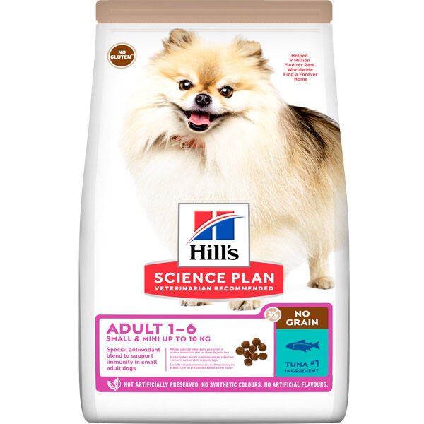 Hills Tahılsız Ton Balıklı Mini Yetişkin Köpek Maması 1,5 Kg
