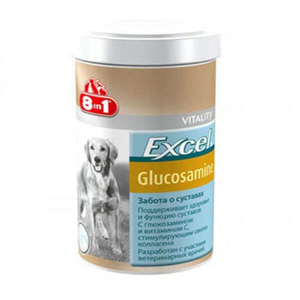 8 in 1 Excel Glucosamine Köpek Eklem Sağlığı Tablet 55 Adet