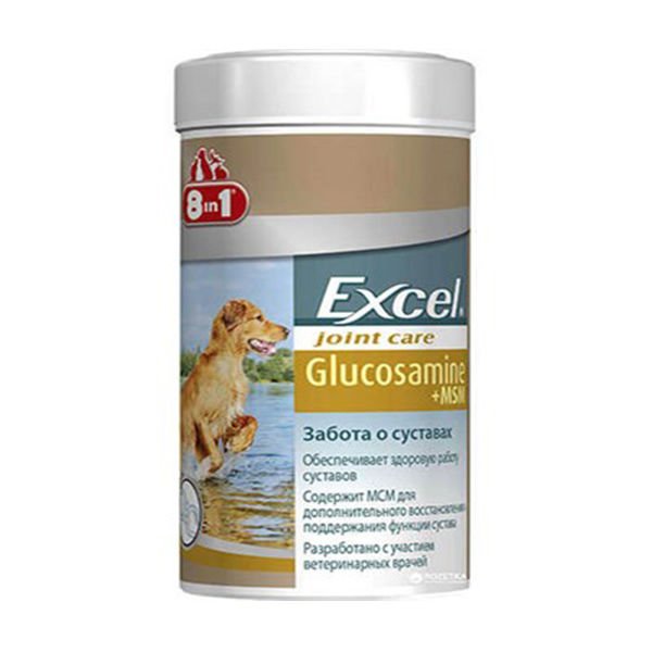 8 in 1 Excel Glucosamine Msm Eklem ve Kas Sağlığı Tablet 55 Adet