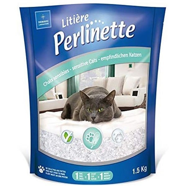 Perlinette Cat Adult Sensitive Hassas Kristal Kedi Kumu 1.5 Kg 3.7 Lt