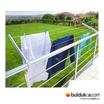 Balkon Alüminyum Sabit Çamaşır Askılığı
