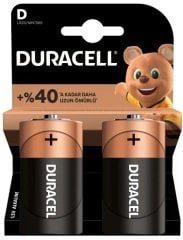 Duracell Pil 2 Li D Büyük Boy Lr-20