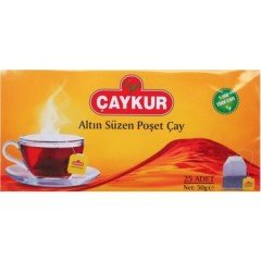 Çaykur Siyah Süzen Poşet Çay 25'Li