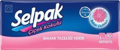 Selpak Mendil Bahar Çiçekleri 10Lu 4 Katlı