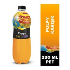 Cappy Pulpy Karışık Kutu 330Ml