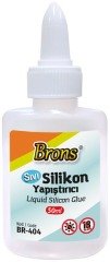 Brons Yapıştırıcı Sıvı Silikon 50 Ml Br-404