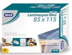 Mas Laminasyon Filmi 125 Micron 85X115 7704