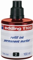 Eddıng Permanent Mürekkep 100Ml E-T100 Kırmızı