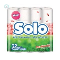 Solo Tuvalet Kağıdı Parfümlü 32 Rulo