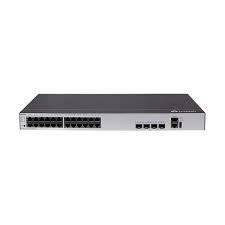 24 10/100/1000BASE-T ports 4 GE SFP ports PoE+ AC power
