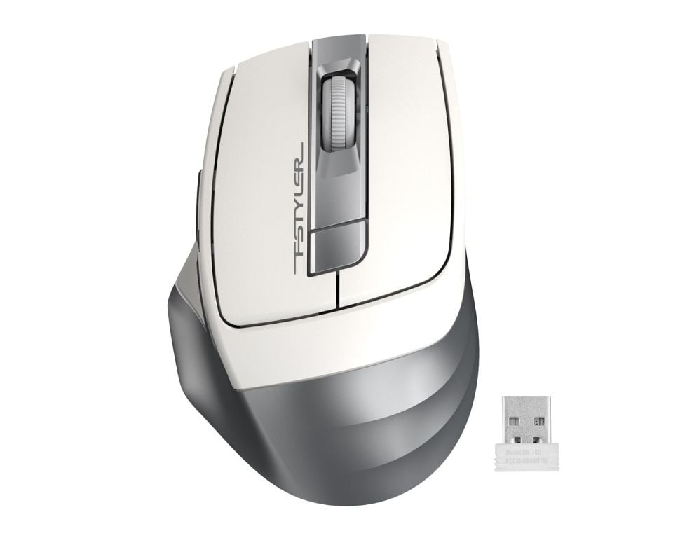 A4 TECH FG35 GÜMÜŞ NANO KABLOSUZ OPTİK 2000 DPI MOUSE