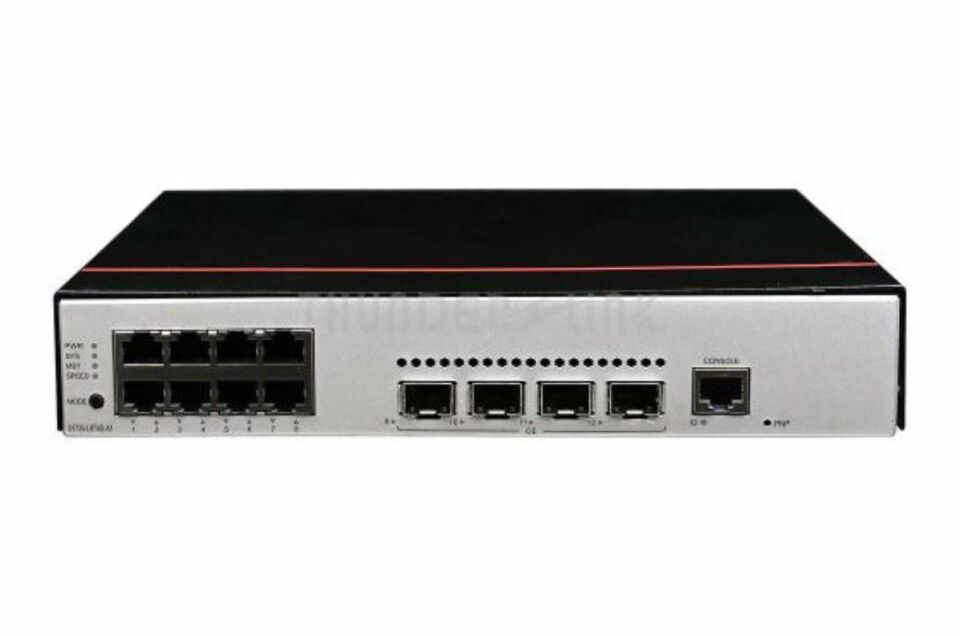 S5735-L8T4S-A1 8 10 100 1000BASE-T ports 4 GE SFP ports AC power