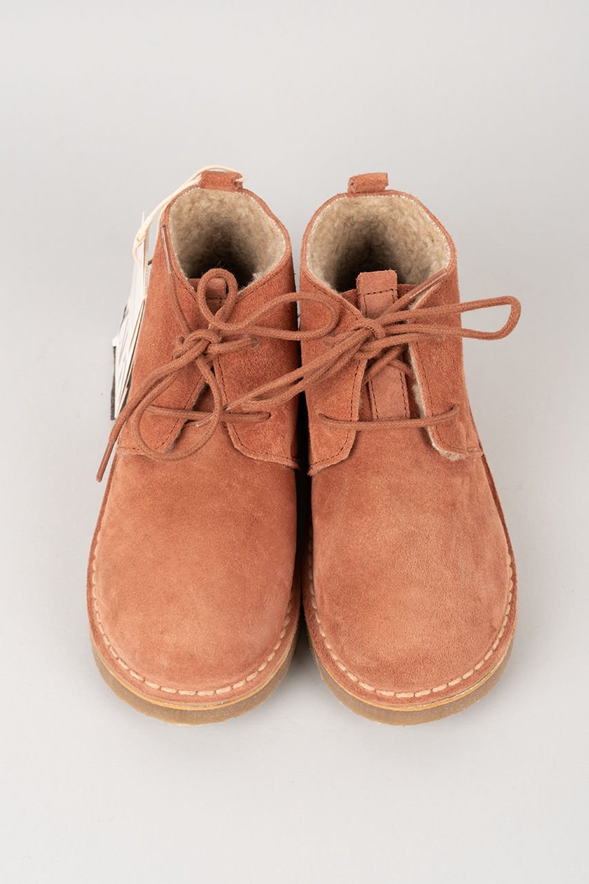 Zara Süet Bağcıklı Bot Pereni