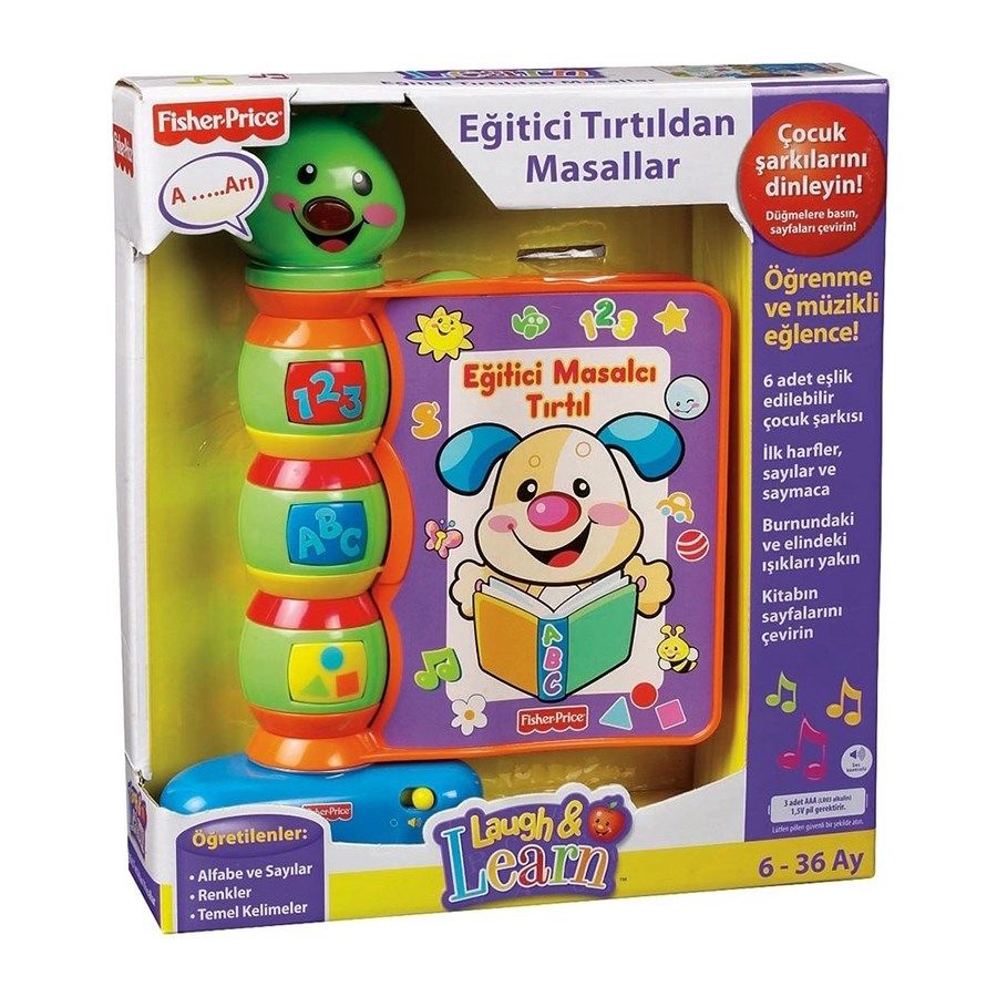 Fisher Price Eğitici Masalcı Tırtıl