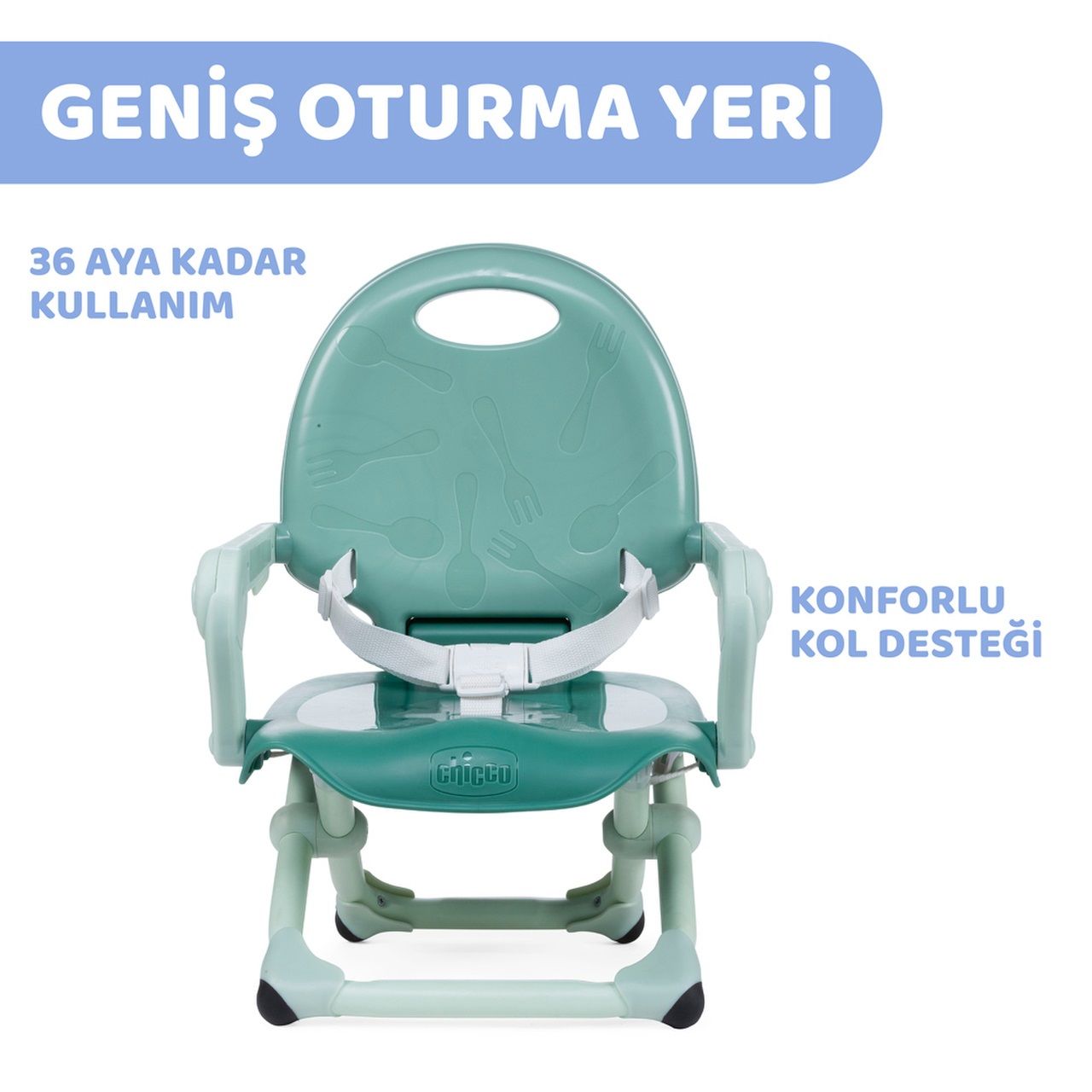 Chicco Pocket Snack Yükseltici Mama Sandalyesi Violetta