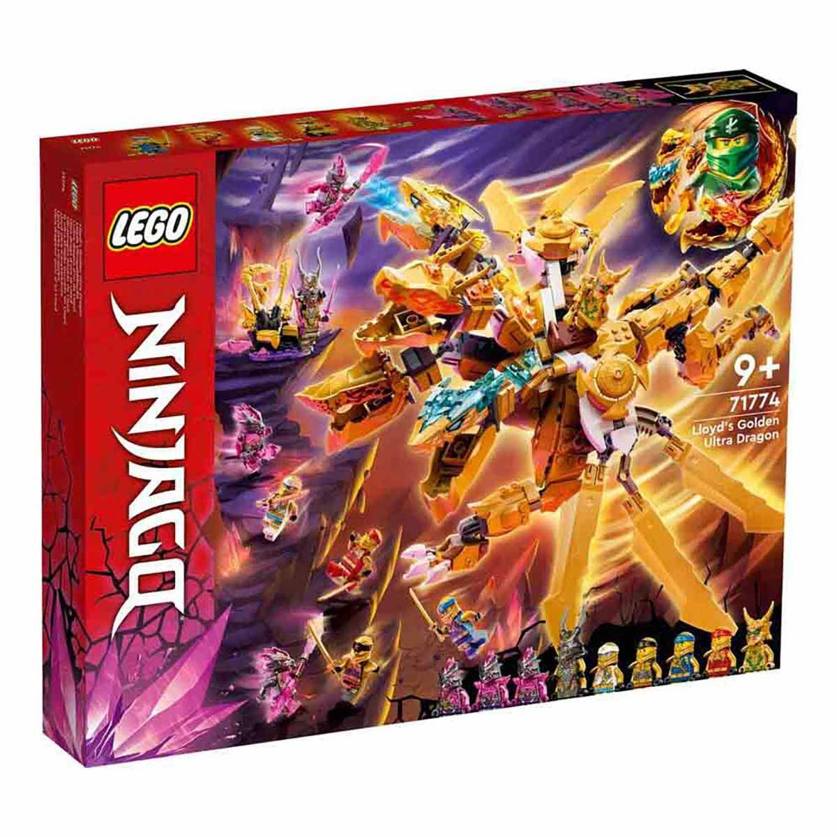 Lego Ninjago Lloyd'un Altın Ultra Ejderhası 71774