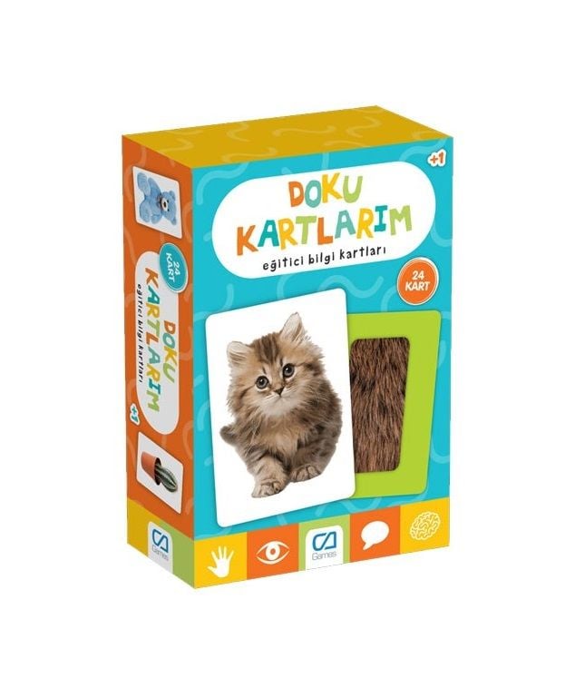 Games Doku Kartlarım Eğitici Bilgi Kartları 24 Kart