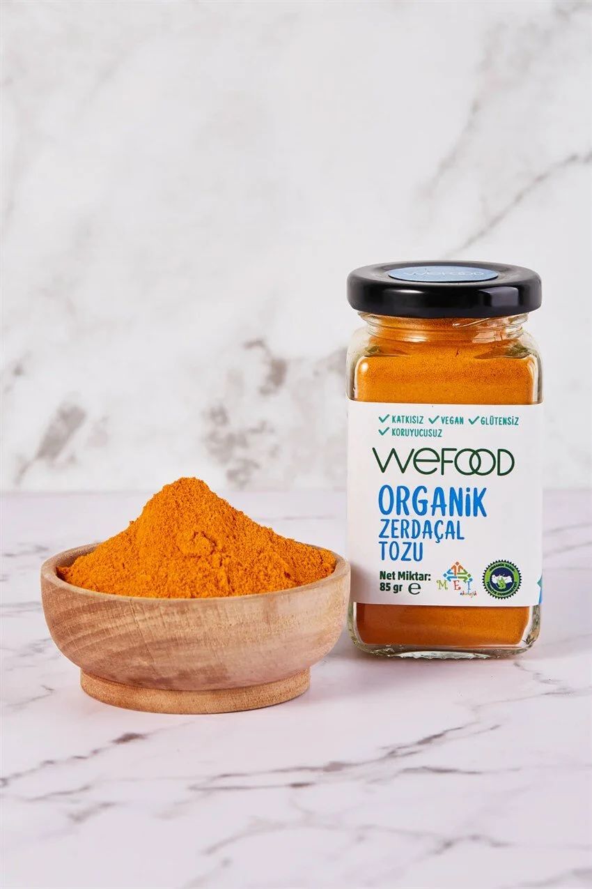 Wefood Organik Zerdeçal Tozu 85gr