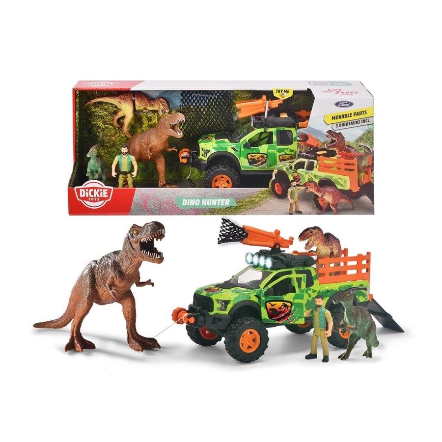 Dickie Toys Sesli ve Işıklı Dino Hunter