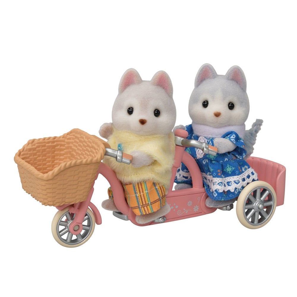 Sylvanian Families Tandem Bisiklet ve Haskiler 5637