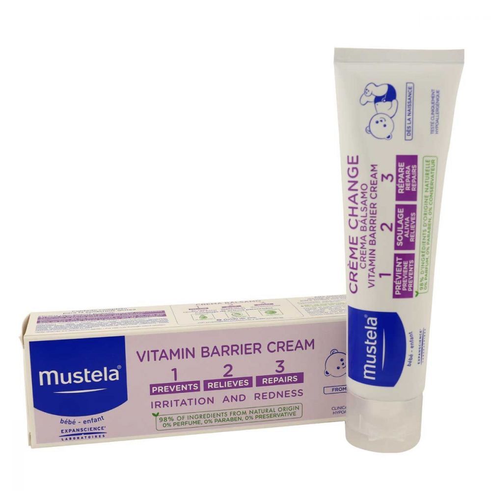 Mustela Baby Vitamin Barrier 1.2.3.Cream Pişik Önleyici Krem 100ml