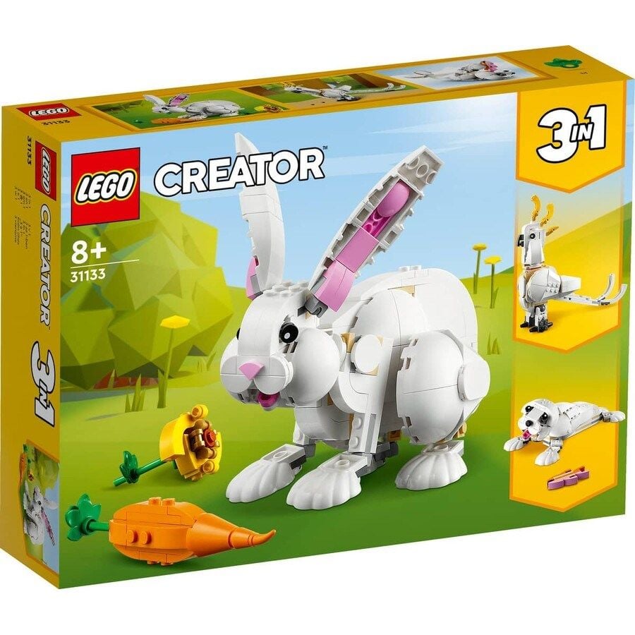 Lego Creator 3’ü 1 Arada Beyaz Tavşan 31133