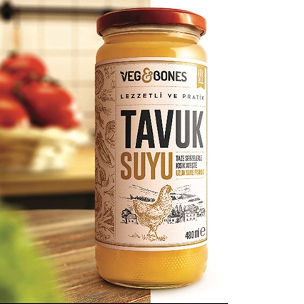 Veg&Bones Tavuk Suyu 480ml