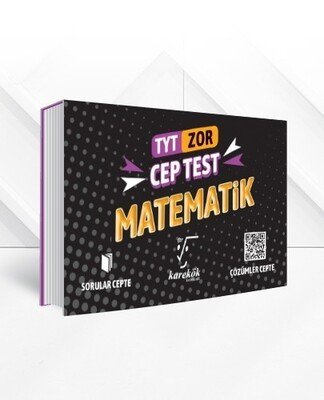 Karekök Yayınları TYT Matematik Zor Cep Test