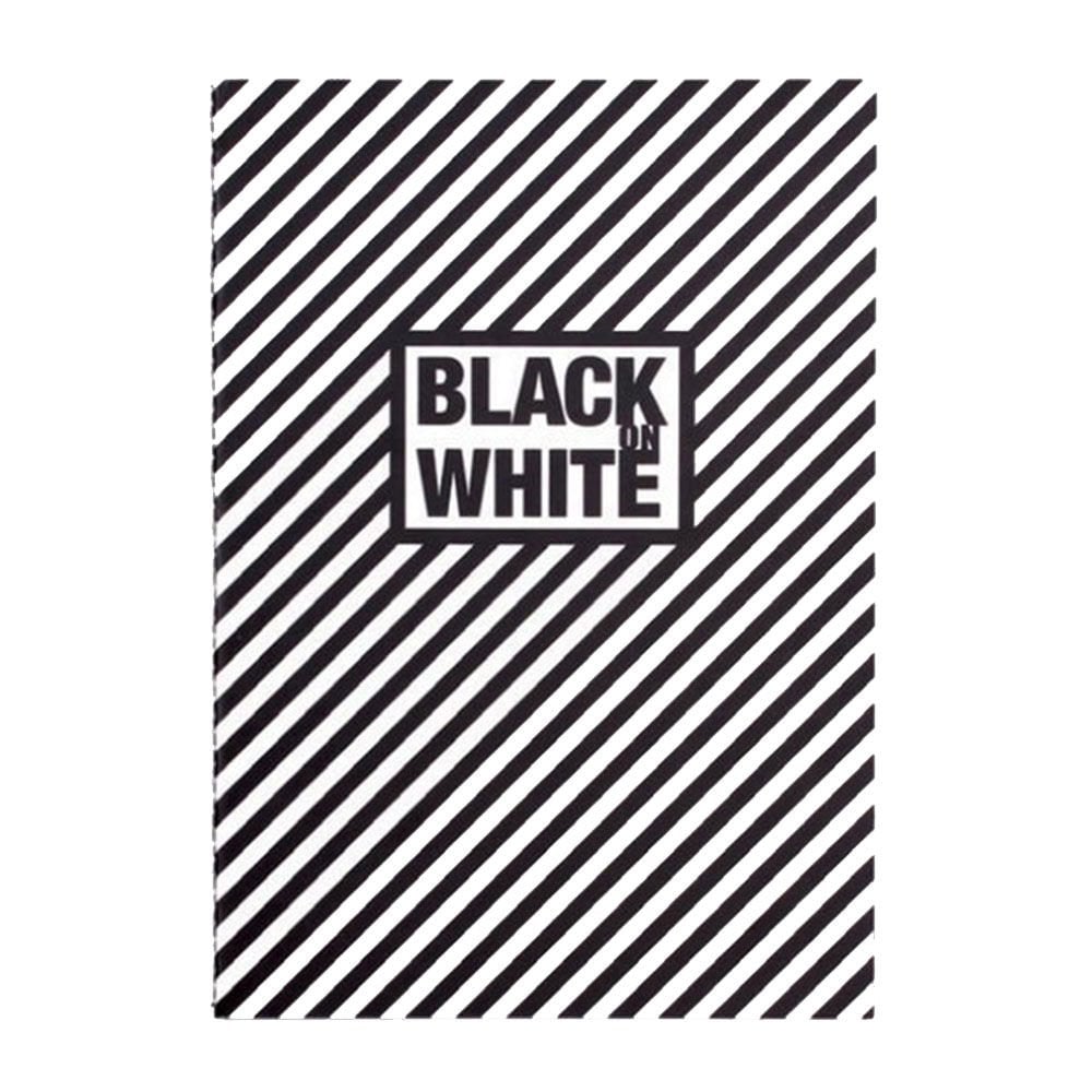 Container Black On White Dikişli Line Karton Kapak 20 (Siyah) Yaprak 16 5*23 5 Çizgisiz Defter