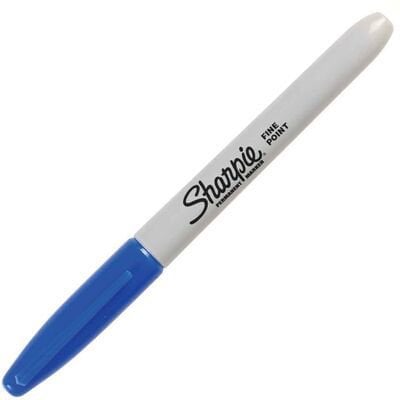 Sharpie Koyu Mavi Yuvarlak Uç Permanent Marker