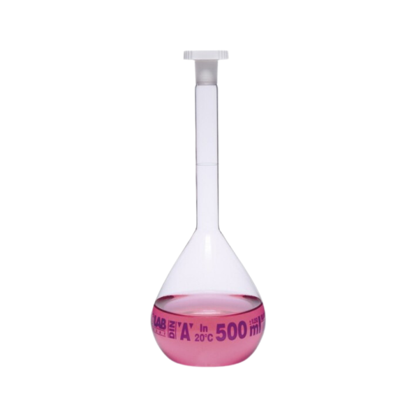 500 45 13. T150 Flask. Heart Shaped Flask 10 ml NS-14/23.